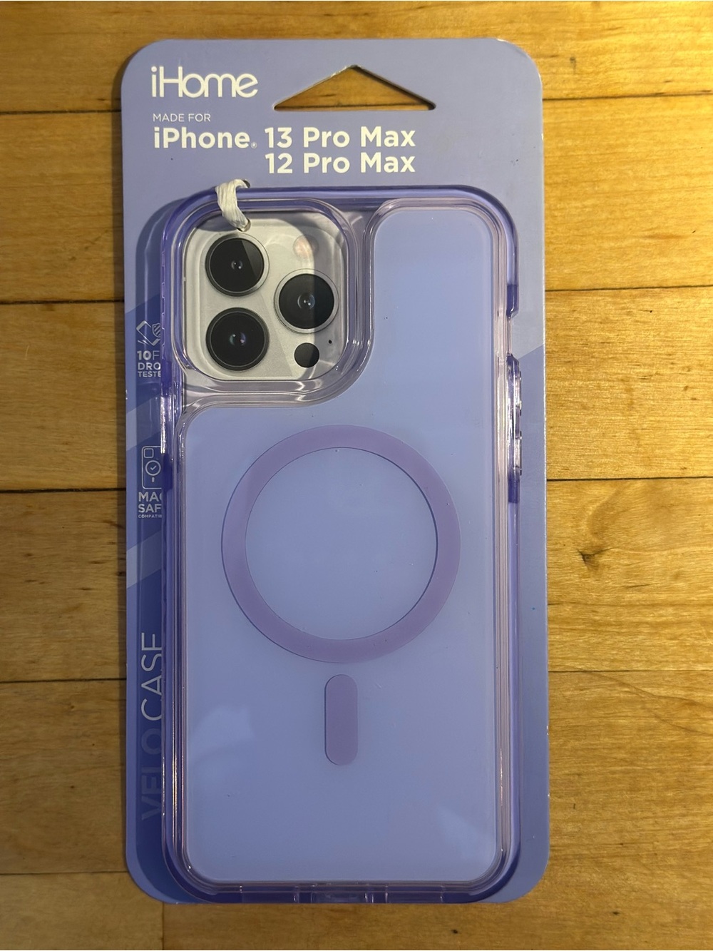 iHome Lavender MagSafe-Compatible Case for iPhone 13 Pro Max / 12 Pro Max